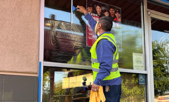 Commercial Property Window Washing