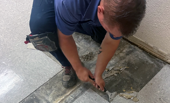 Commercial Real Estate Property Tile Work and Repairs