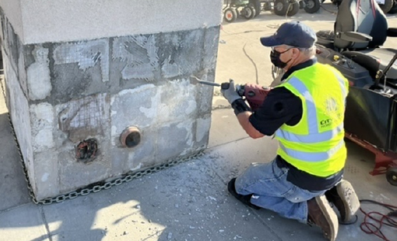 Commercial Real Estate Property Masonary and Tile Repairs